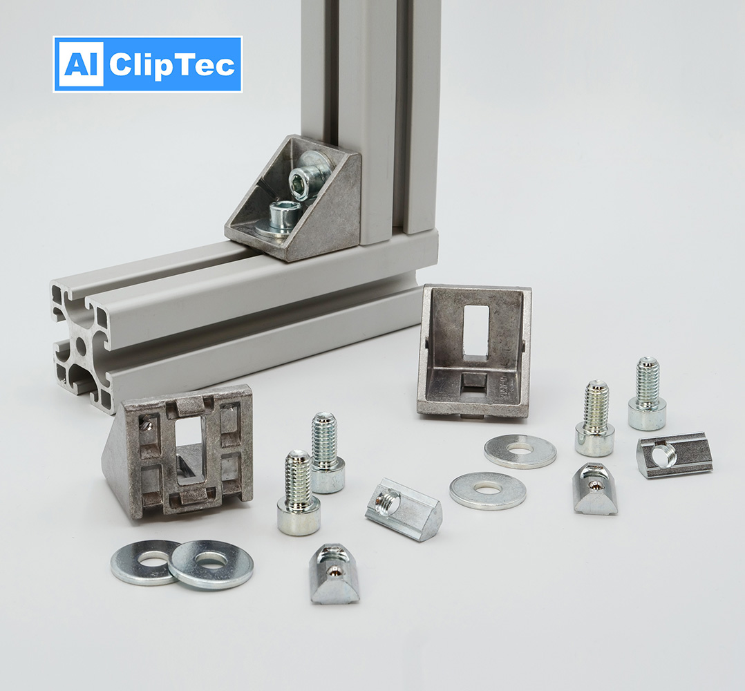 10x Befestigungsset Winkel 40