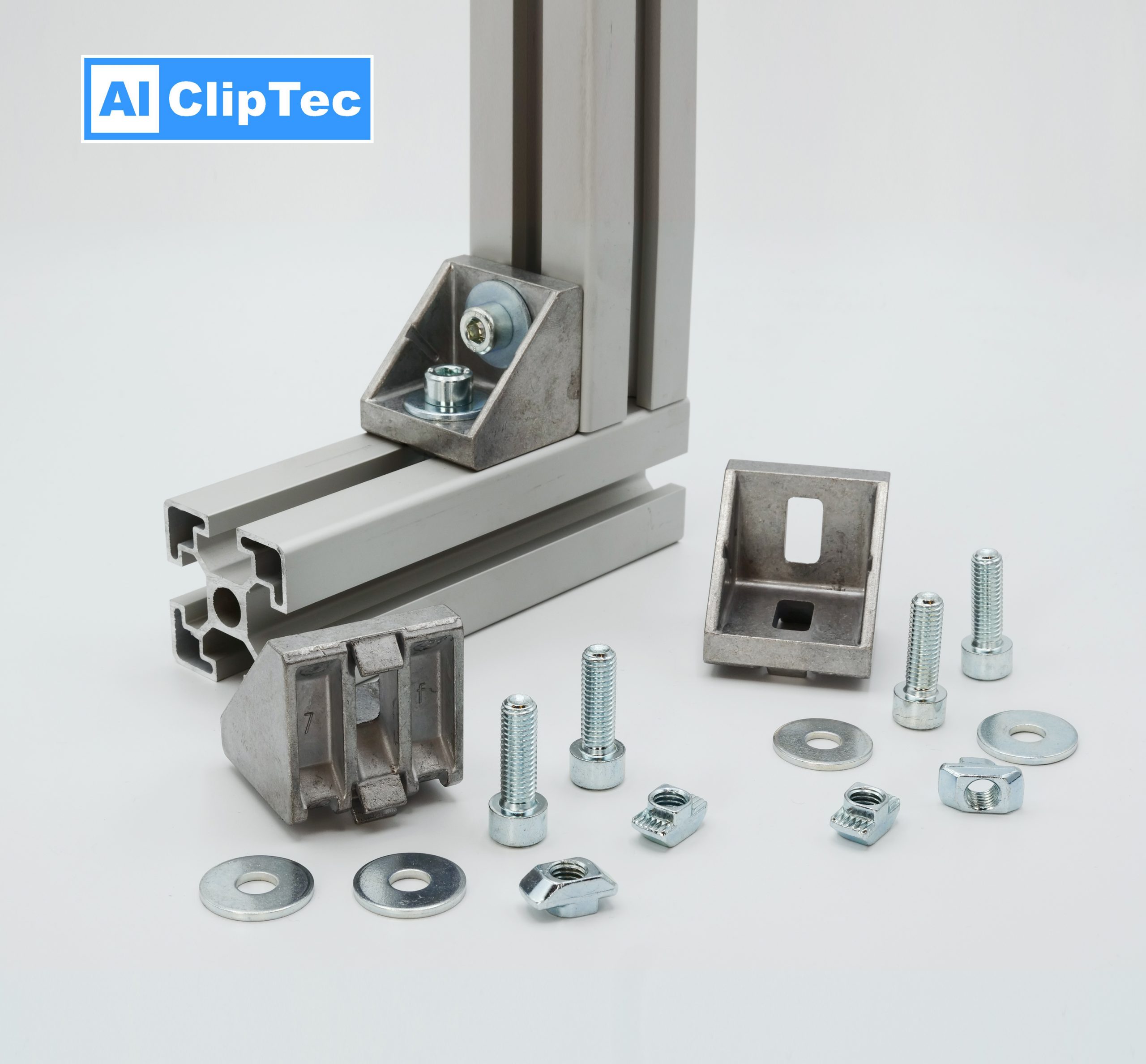 Befestigungsset Winkel 45x45 - aluboerse