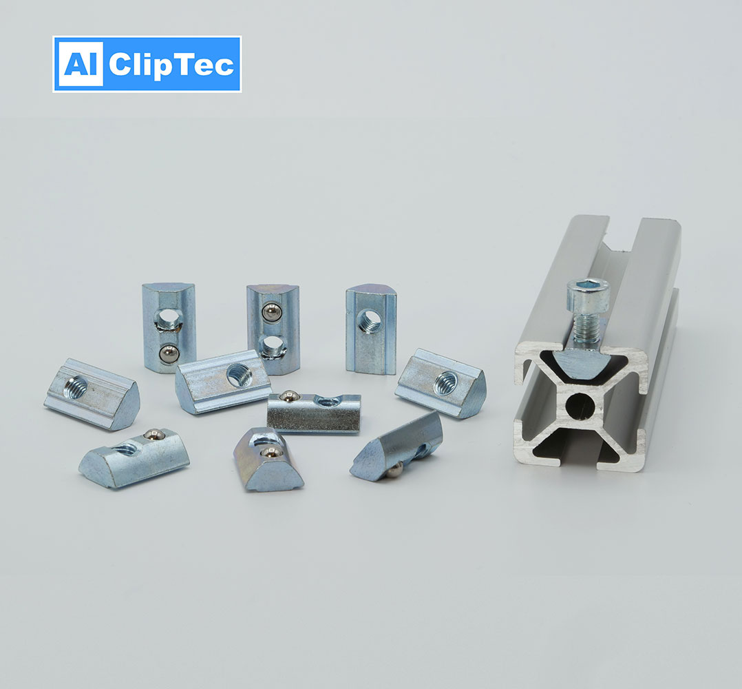 Nutenstein mit Kugel Nut 5