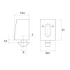 Uniblock B Nut8 M6