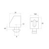 Uniblock Nut 8 M6