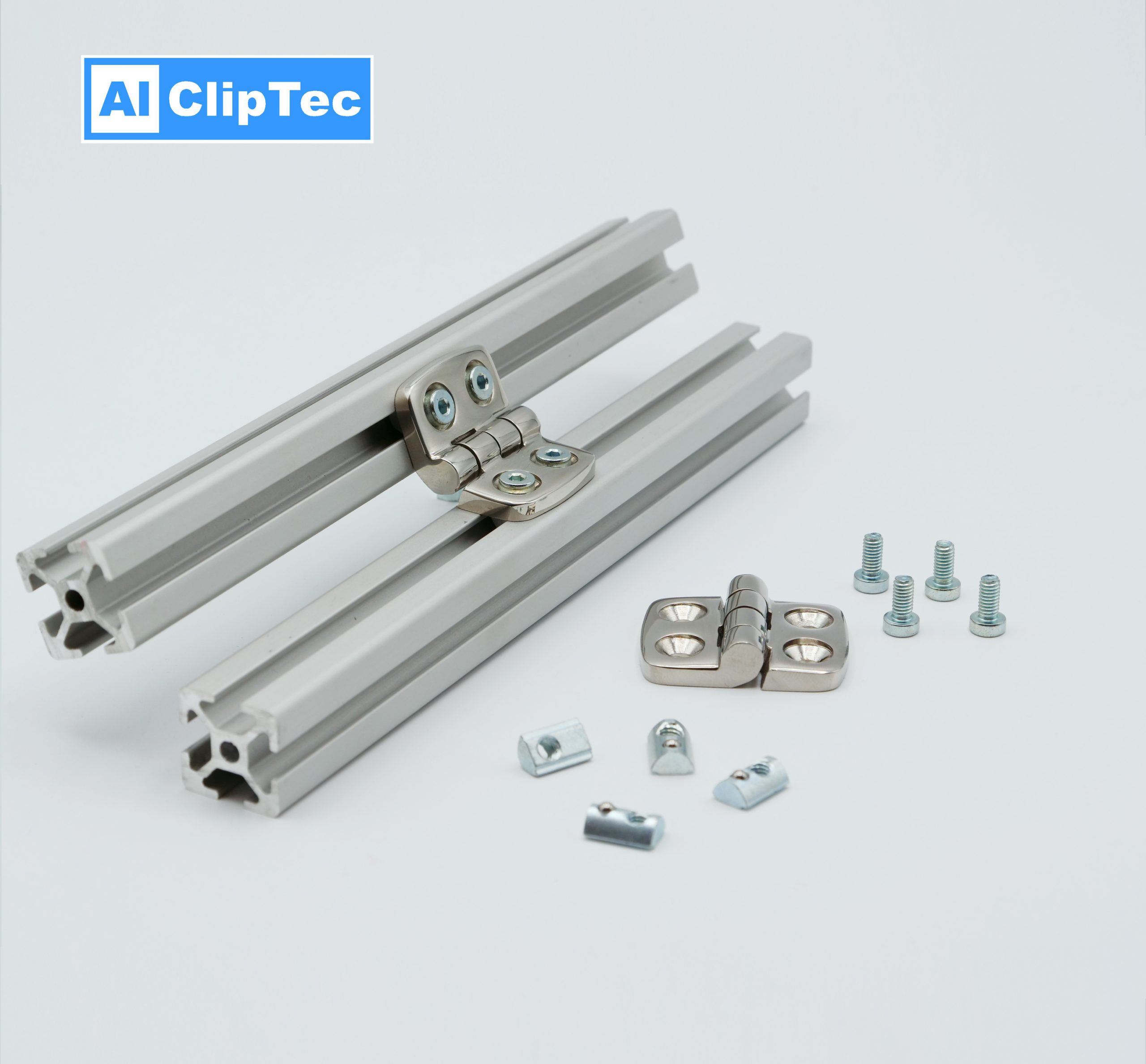 Scharnier-Set Edelstahl Nut 5