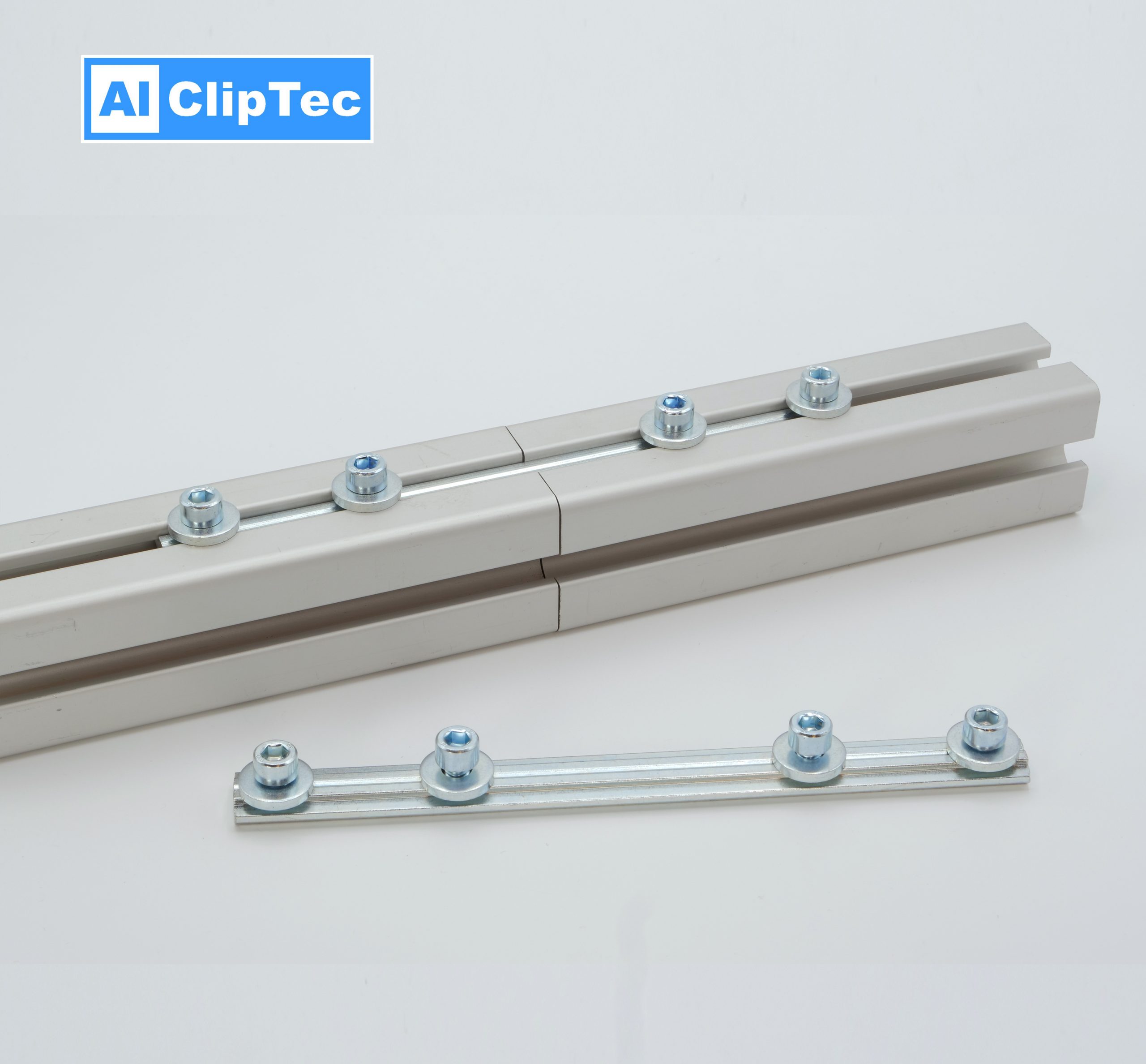 Streckenverbinder 180 mm Nut 8 - aluboerse