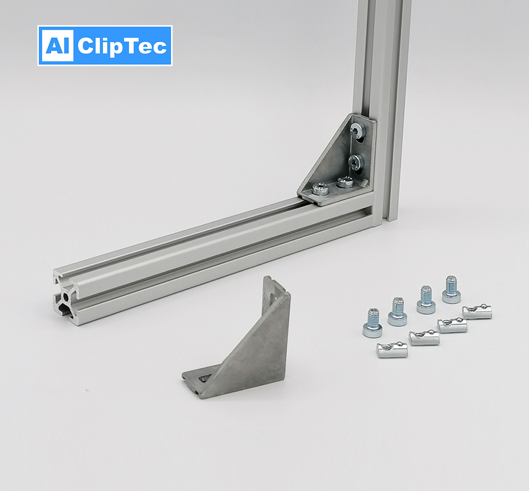 Befestigungswinkel 20x40 Aluprofil - aluboerse