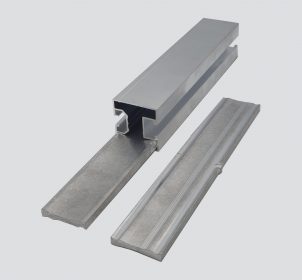 Einschubverbinder Solarschiene 40x40