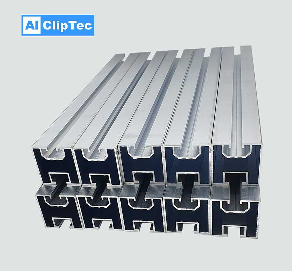 Sparpaket Solarprofil BN 10x6090 mm Stangen