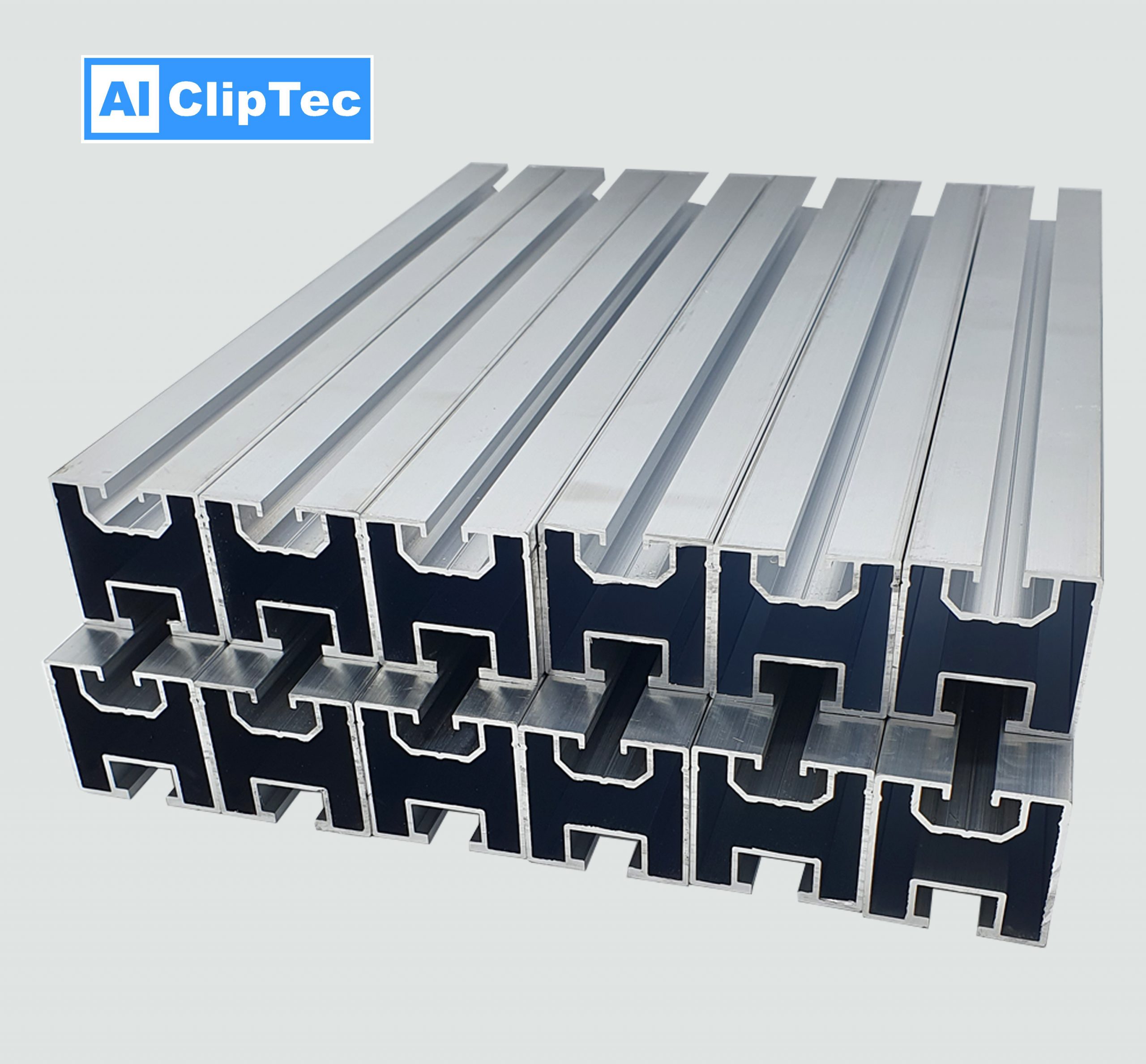 Sparpaket Solarprofil BN von 4 -100 m à 2 m Stangen