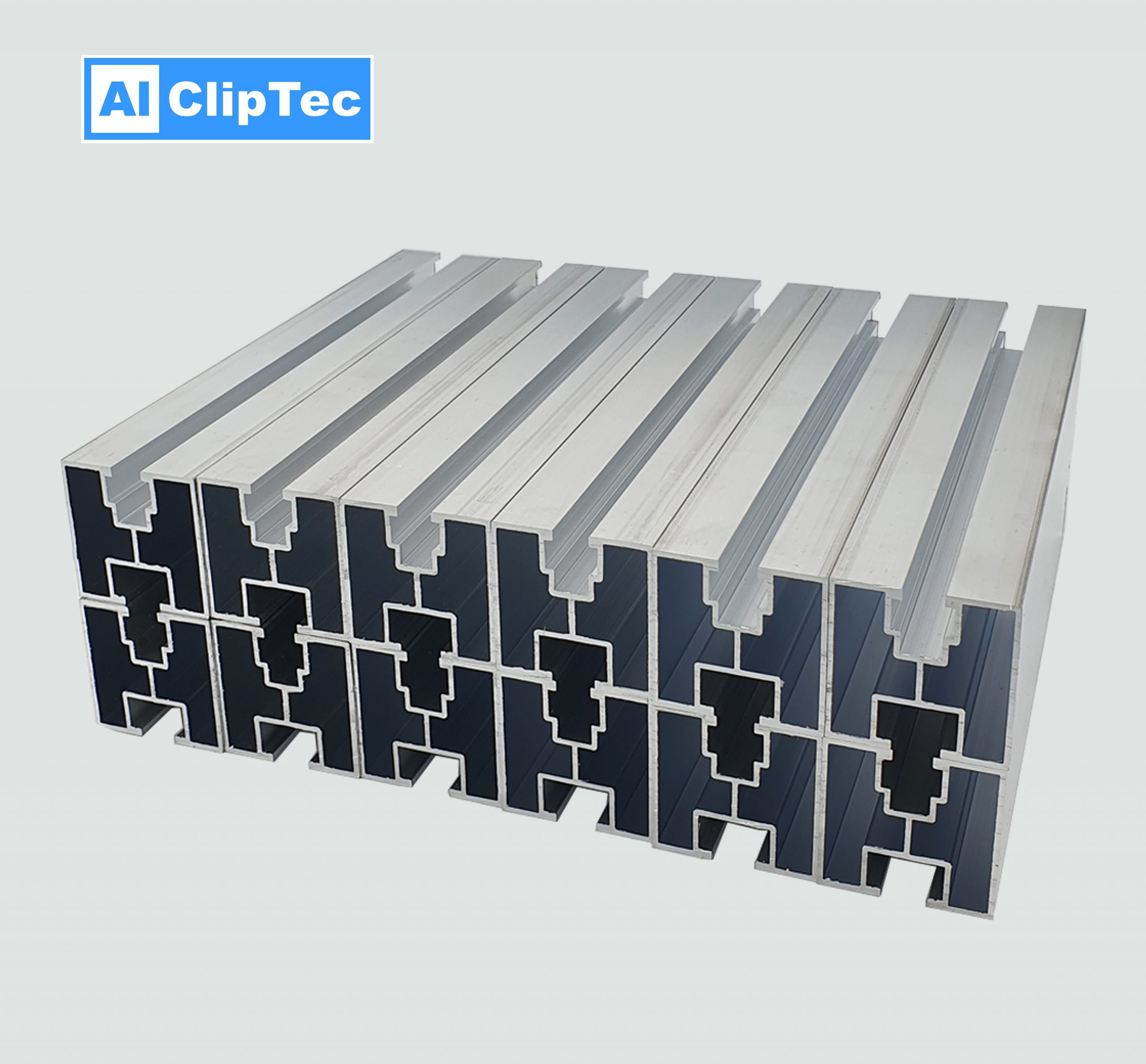 Sparpaket Solarprofil BV von 4 -100 m à 2 m Stangen