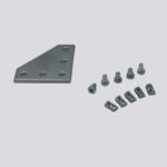 knotenblech für nut5 profile - mit befestigungsset