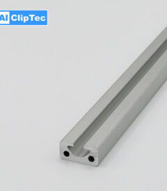 Aluprofil AlClipTec 20x10 Nut 5 - 2-6m