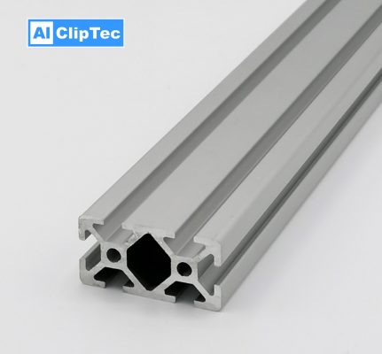 Aluprofil AlClipTec 20x40 Nut 5 - 2-6 m
