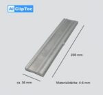 Einschubverbinder Solarschiene 40x40