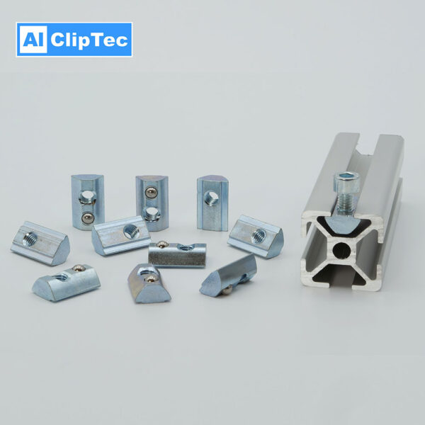 Nutenstein mit Kugel Nut 5