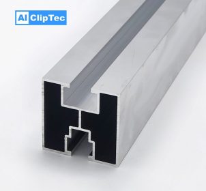 Solarprofil 40×40 BV Solarschiene Montageschiene