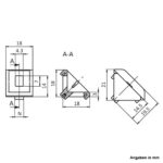 Winkel 20x20 Querschnitte