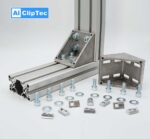 Befestigungswinkel 80x80 Nut 8