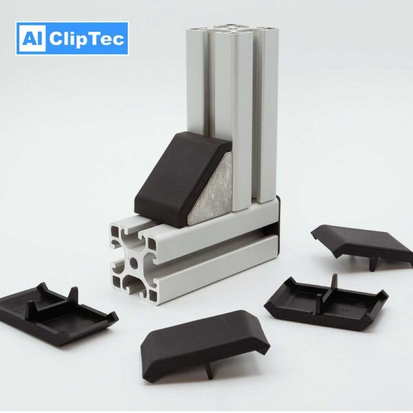 Abdeckkappe Winkel 40er Nut 8