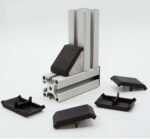 Abdeckkappe Winkel 40er Nut 8