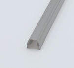 Abdeck- und Einfassprofil Nut 8 - I-Typ grau