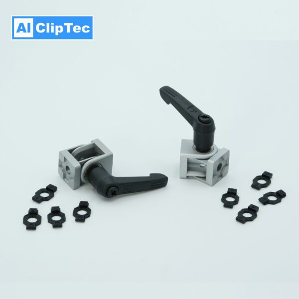 gelenk mit klemmhebel nut 5 - aluboerse