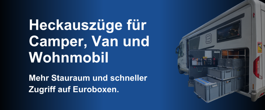 heckauszüge für Wohnmobil