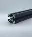 Aluminiumprofil 30x30 Nut 8 B-Typ schwarz eloxiert mit Zuschnitt nach Maß