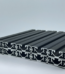 Sparpaket Aluprofil AlClipTec 40×16 SUPERLEICHT Nut 8 schwarz