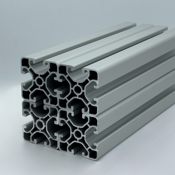 Sparpaket 40x40 Superleicht Nut 8 I-Typ 4x2000mm eloxiert | Systemprofil Aluprofil