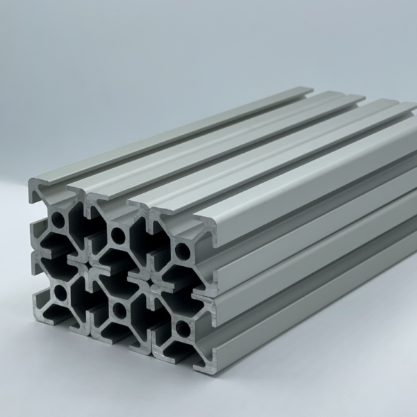 Sparpaket 30x30 Nut 8 B-Typ 6x2000mm eloxiert | Systemprofil Aluprofil